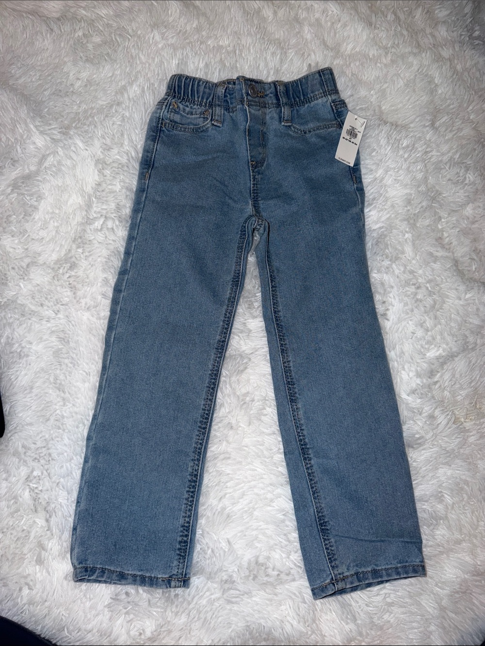Old Navy Kids Light Blue Elastic-Waist Jeans